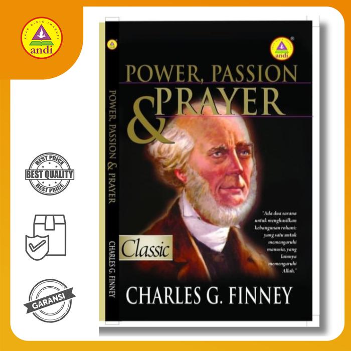 Gambar Buku Rohani Andi - Power, Passion And Prayer (Charles G.Finney) dari Buku Rohani Andi_NEW Kab. Sleman Tokopedia