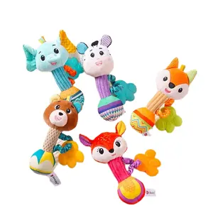 Mainan Rattle Stick Bayi/ Teether & Mainan gigitan Genggam Bayi