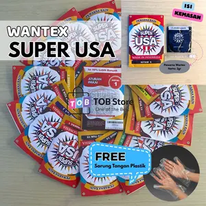 Wantex SUPER USA Warna PEKAT Permanen Pewarna Tekstil Kain Jeans Hoodie Jaket Kaos Tshirt Naptol Wenter Wantek Celana Baju Jual TOB Store Tulungagung Blitar Trenggalek Kediri