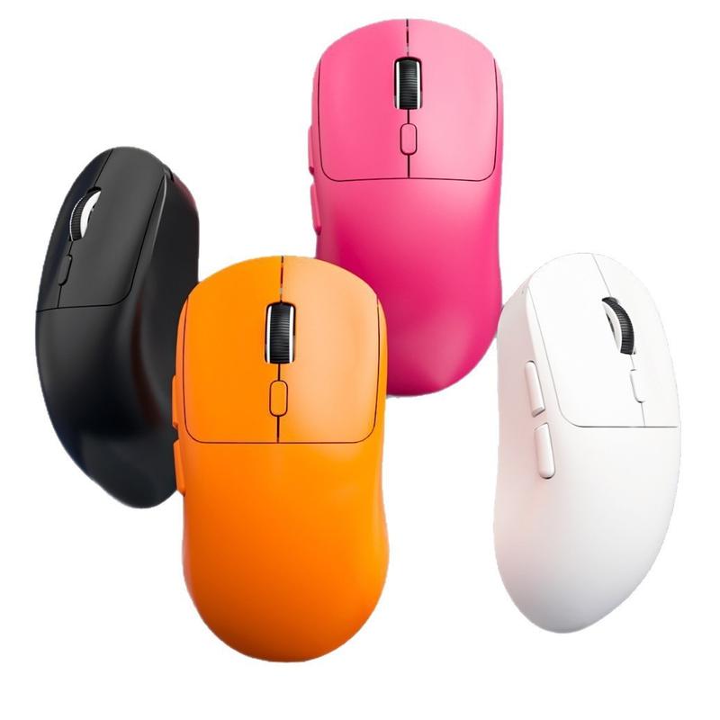 Chuột không dây Bluetooth M348 pin sạc Type-C 3 chế độ kết nối 6400 DPI chuột gaming công thái học cho máy tính laptop
