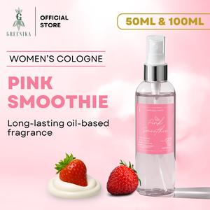[ GREENIKA SPRITZ WOMEN'S PERFUME ] Long Lasting Greenika Spritz Pink Smoothie - Oil-Based Fragrance for Women, Eau de Toilette Perfume for Women with Strawberry Notes – Sweet, Fresh & Feminine Scent