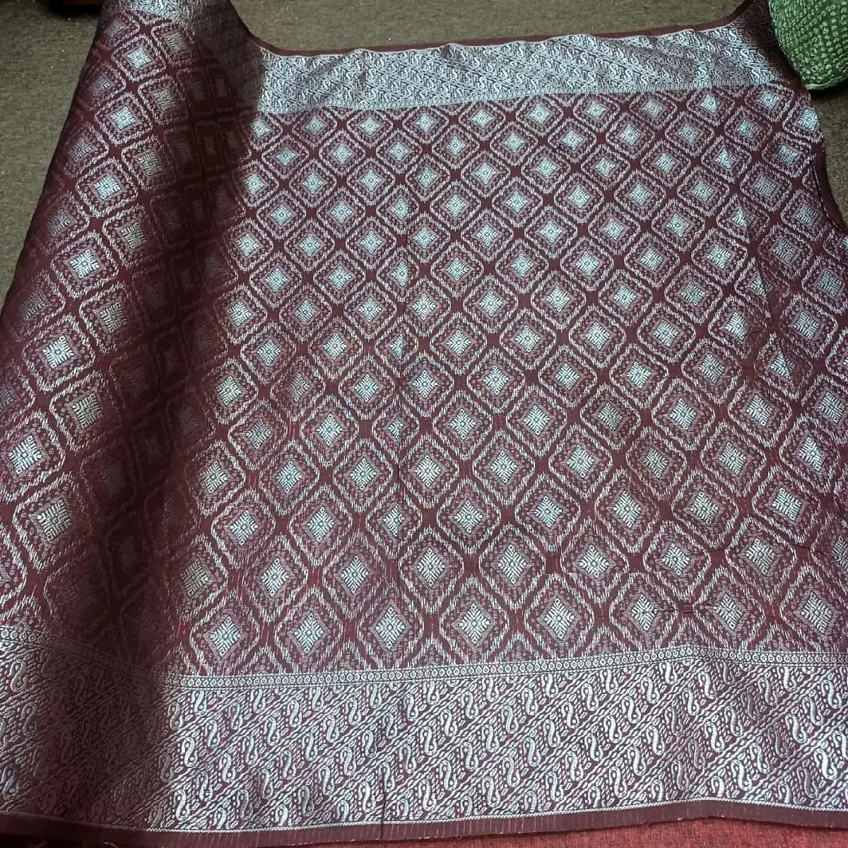 Songket semi palembang/ bawahan kebata ( harga permeter 1m )COD