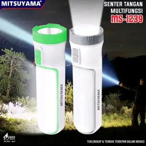 Mitsuyama Senter Tangan Multifungsi MS-1239 Terlengkap & Terbaik Dalam Inovasi Lampu Tangan Portabel