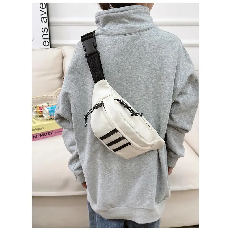 Bambino Kidswear - Sling Bag Tas Selempang Anak-anak Tas Fashion Bahu Anak Laki-laki Model Garis Korean Style Aksesoris Anak 6