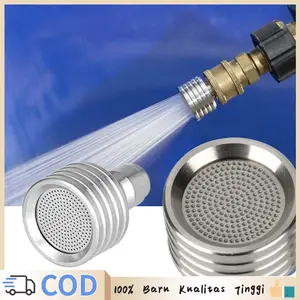 High Pressure Washer Nozzle 1/4 Inch Quick Release Adaptor Tip Semprotan Cuci Mobil & Motor Stainless Steel