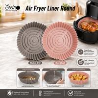 Gambar Stein Alas Air Fryer Silikon Bulat Diameter 16 cm Liner Round Alas Masak Anti Lengket Tahan Panas Multifungsi ORI BERGARANSI - MP - MODERN GREY dari METROPOINT Kota Bekasi 5 Tokopedia