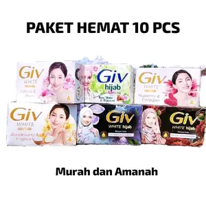 10PCS GIV Sabun batang 62gr all variant