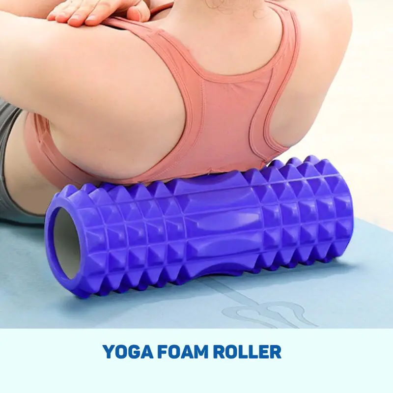 Termurah !! VKTECH Roller Alat Bantu Yoga Hollow Column Foam Gym Massage Exercise - D334 - Alat Yoga Fitnes Olahraga
