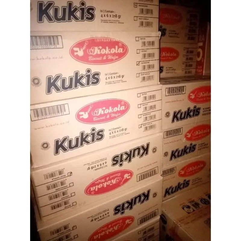 Cod / Kokola kukis butter 218 gram 3 pcs / Kokola kukis 218 gram / Kokol kukis kelapa / Kokola kukis rasa mochachino_kelapa_susu_butter / Kukis kokola 218 gram 3 pcs 3