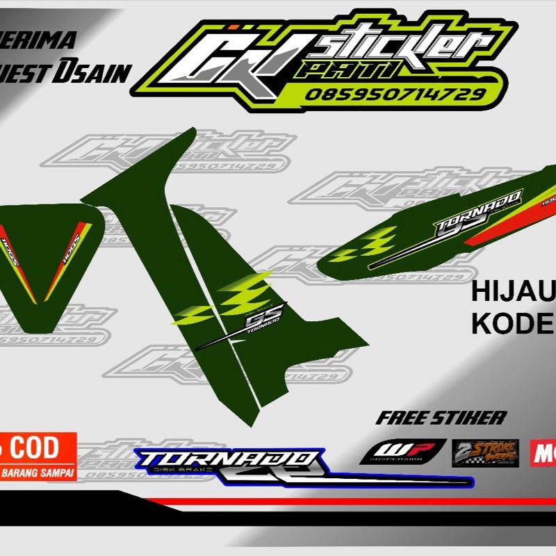 Stiker Variasi Suzuki Tornado GS untuk Motor - Motorcycle 3