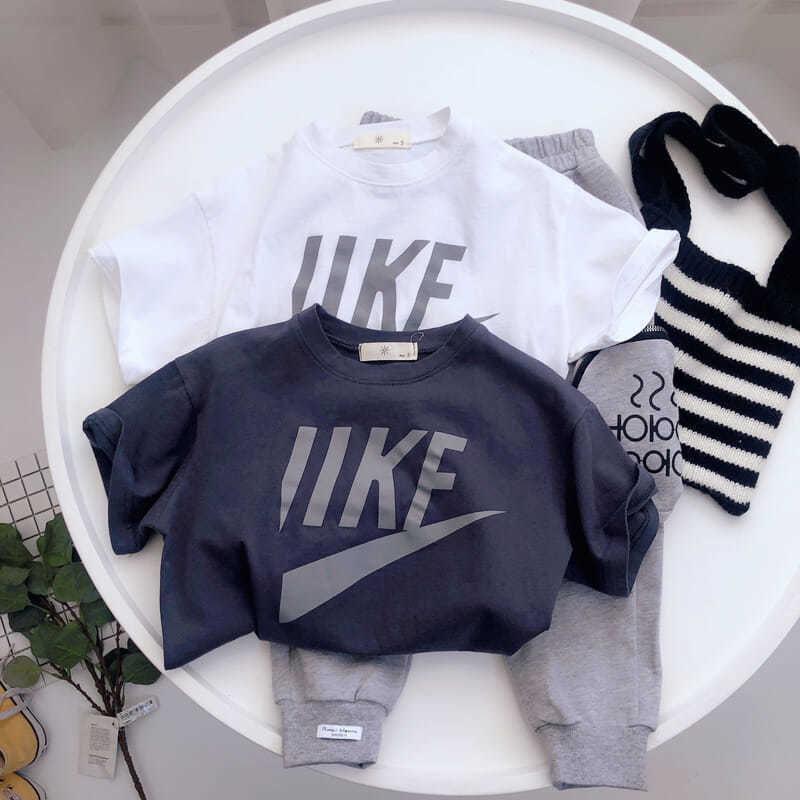 Product Introduction of Boys Summer Trendy T-shirt Top Short sleeved Loose Pullover Versatile Thin Breathable Unisex Clothes Trendy softjeansbaby 19