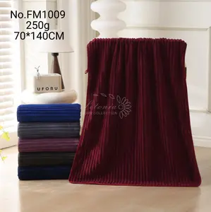 HANDUK MANDI DEWASA MICROFIBER  POLOS UKURAN 70 X 140 CM -LEMBUT MUDAH MENYERAP