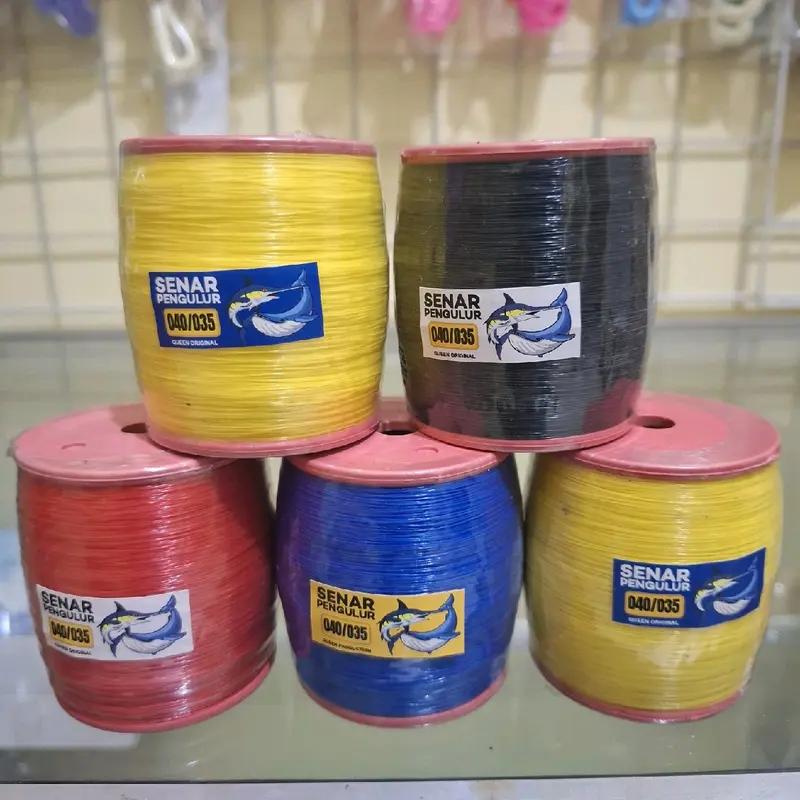 Senar Kenur klos 1600 yard size 040/035 marlin/paus by Mafia gelasan ( Benang senar kenur layangan matot bkan gelasan ) 0