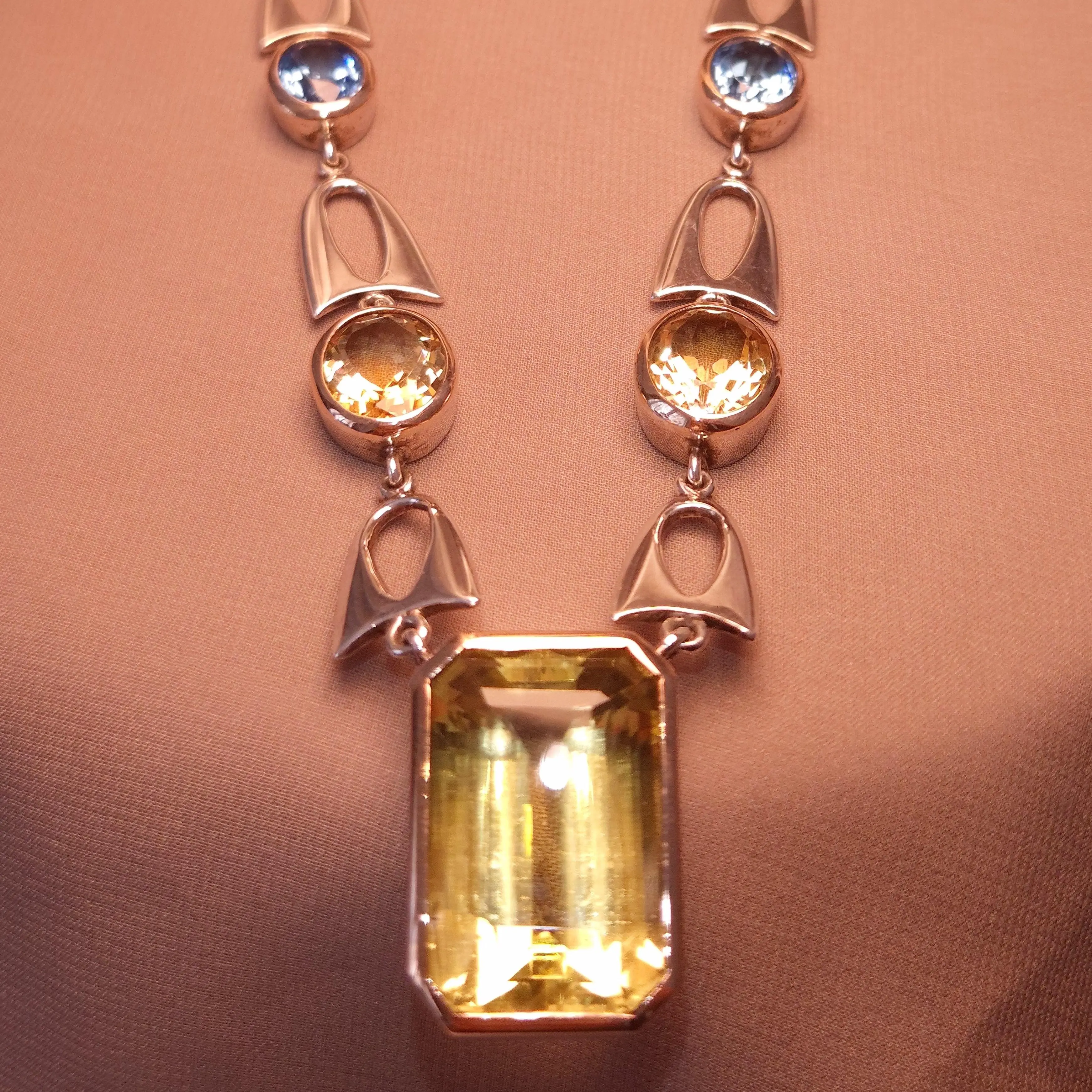 Khiards Sunrise Prism Necklace