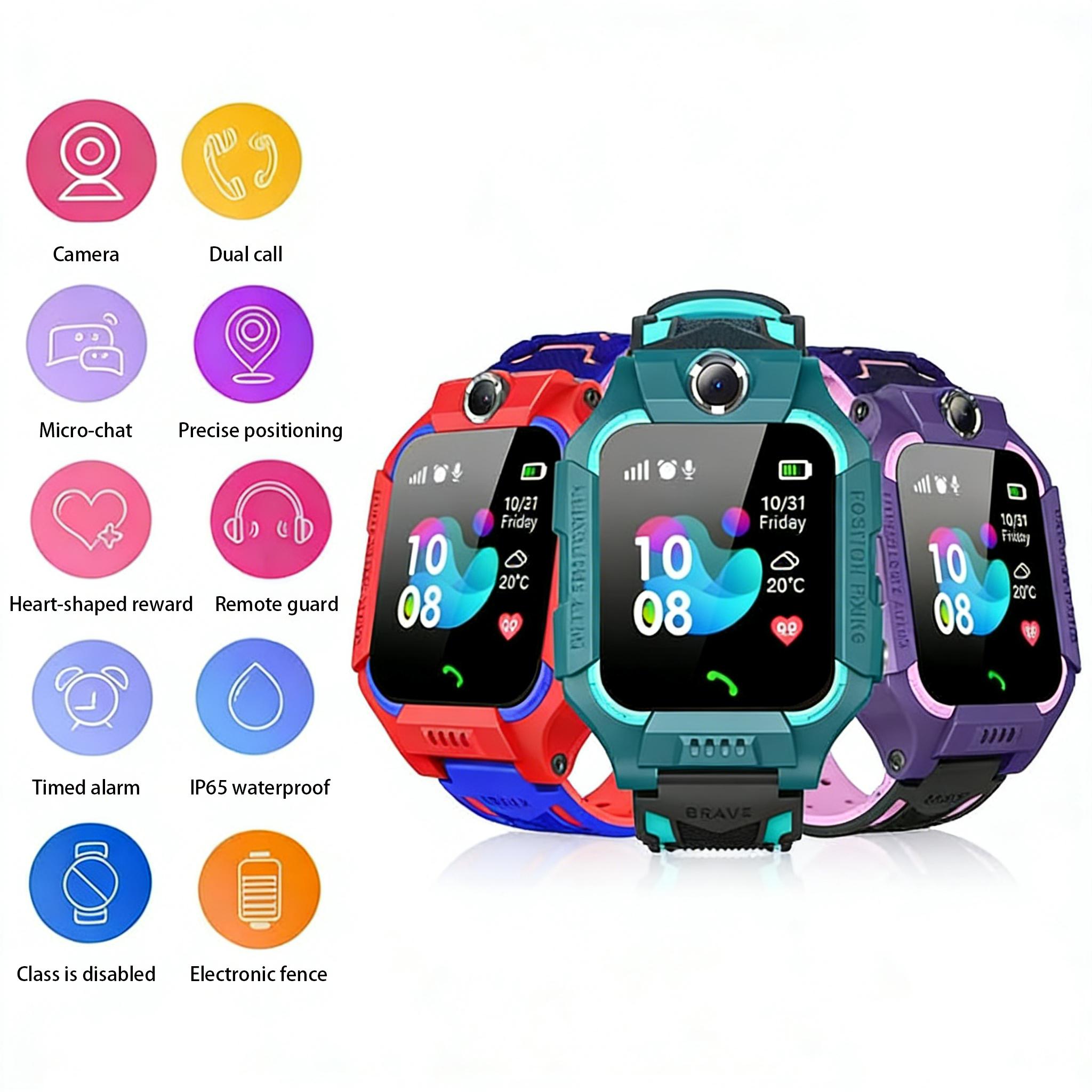 Imoo Jam Tangan Pintar Anak Q12B Q12 Q19 Q88 Tahan Air GPS Anti Hilang Layar Sentuh 1.44 Inch Dukung Telepon SIM Bluetooth Menu Indonesia