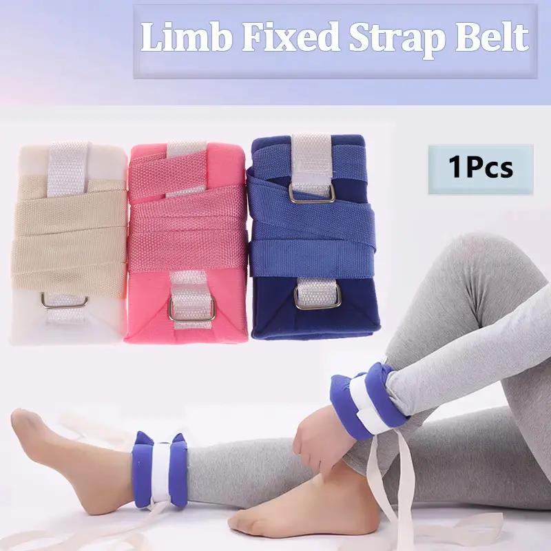 Limb Restraint Strap Bedridden Patient's Use Wrist Ankle Fixed Belt Stretcher…