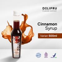 Gambar Delifru Cinnamon Syrup 500 Ml - Sirup Kayu Manis Premium dari Bubuqu Powder Kota Surabaya 1 Tokopedia