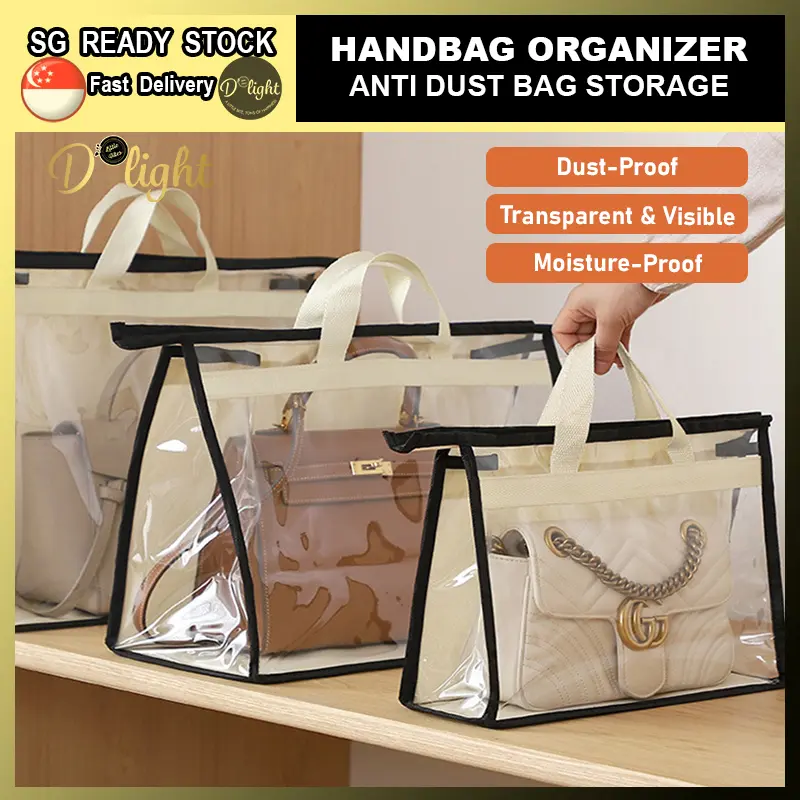 Anti Dust Bag Storage Handbag Organiser Dustproof Wardrobe Organizer Sealed Leather Protection Bag