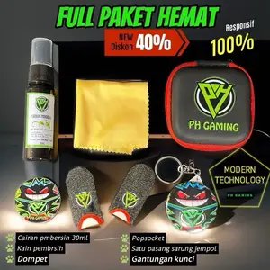 DOMPET SARUNG JEMPOL PH GAMING DOMPET PENYIMAPANAN EVOS Dompet Pendek  Games