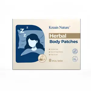 KREAIN NATURE Herbal Body Patches Plaster Tidur Praktis Dibawa Ke Mana Mana Untuk Tidur Nyenyak Eye Eye Masker Wajah