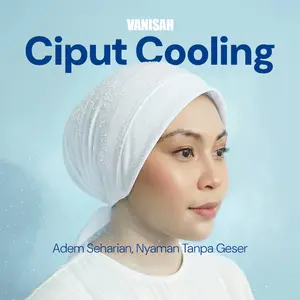 Ciput Cooling Anti Geser | Adem, Stretchy & Breathable Inner Hijab Dalaman Hijab Anti Pusing