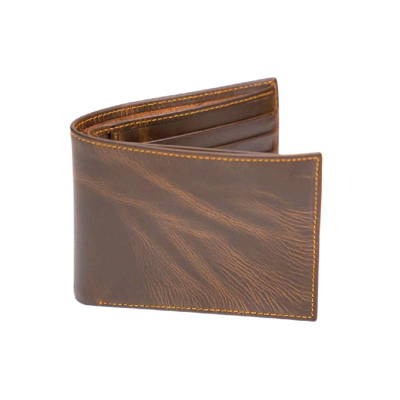 Ví Nam Da Bò Sáp Wax Nhập Khẩu Bóp Bẻ Tạo Hiệu Ứng Vân Da Chất Liệu Tuyệt Hảo Bền Bỉ Bảo Hành 24 Tháng Nhiều Ngăn Full Hộp Làm Quà Tặng