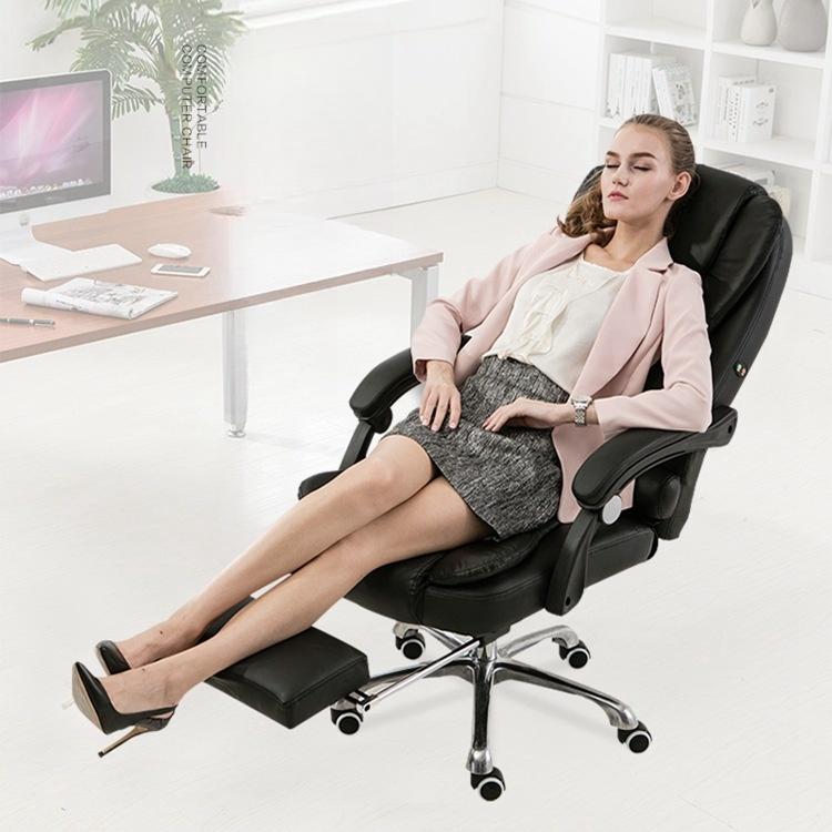 Kursi Kantor Kursi Kerja Direktur Kursi Gaming Mengangkat Dan Menyesuaikan Bagian Belakang, Kembali Ke Bantal Untuk Tidur,Peningkatan 30% Dalam Kepenuhan Pengisi 6