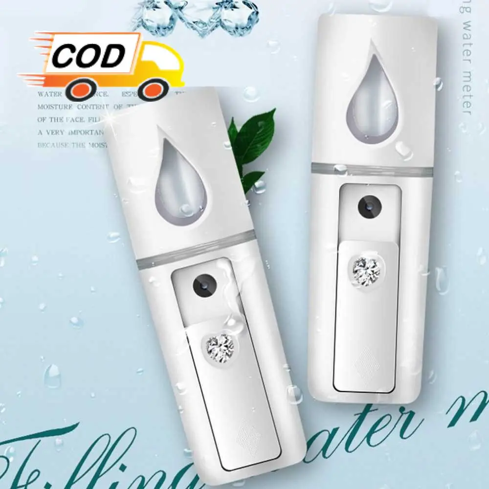 Alat Penyemprot Wajah Nano Spray Steam Muka Semprotan Pelembab Kulit Kering USB Portable