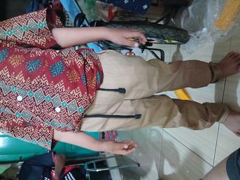 Product Review of Celana Panjang Anak Chino Katun 5-16 tahun Katun Slim-fitting Fashion Fashion from K**n 1