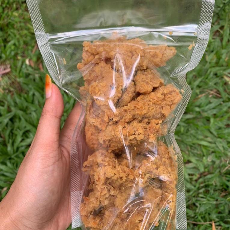 Kulit Ayam Original Berat 200gram Camilan Makanan Food 0