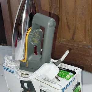 Philips Setrika Kering Classic HD1172/99 - Hitam Tapak Anti Lengket, seterika, seterika philips, gosokan baju, strika, gosokan baju philips, setrika pakaian, setrika terbaik