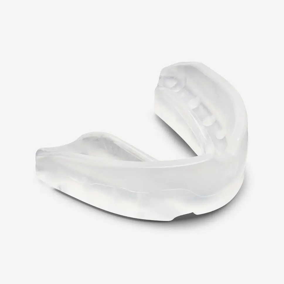 Decathlon OUTSHOCK Mouth Guard Tinju dan Beladiri Dewasa 100 Putih - 8645382