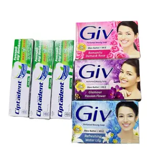 [ PAKET HEMAT MANDI ] 3pcs Ciptadent 30gr  (KECIL) + 3pcs Sabun GIV , Harmony , Dettol Soap Pencerah Perawatan