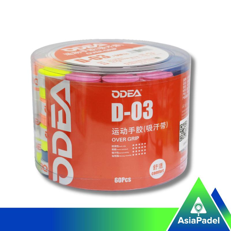 Grip Racket Padel Odea Rubber D-03 (60pcs) Smooth | Overgrip Raket ...