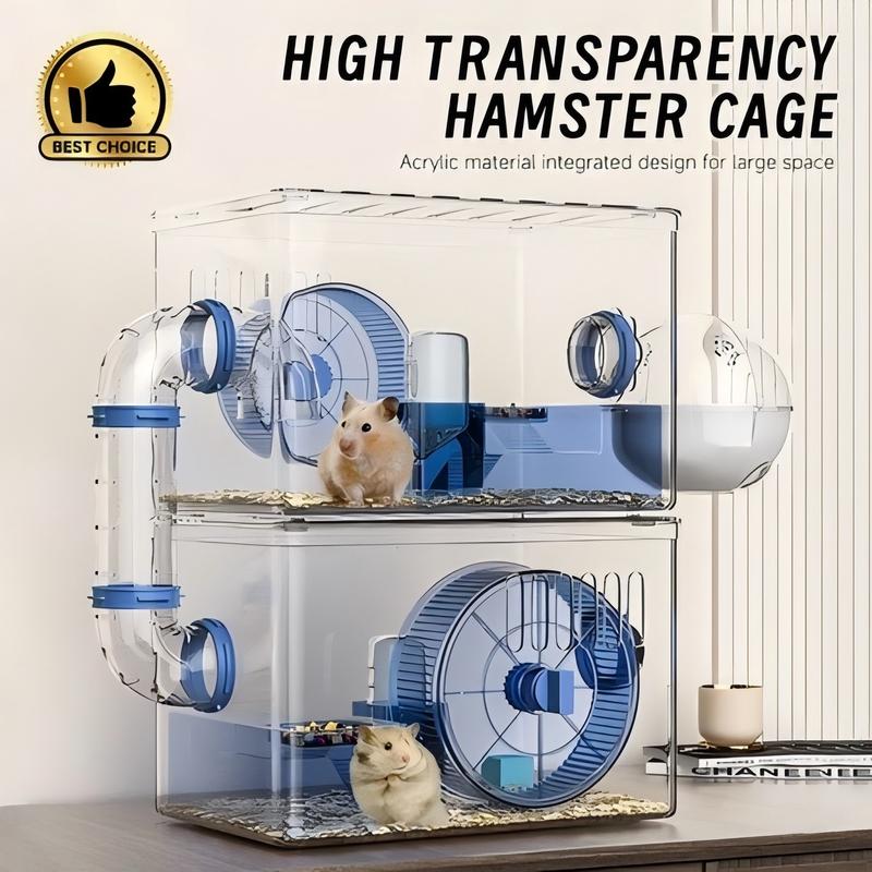 Sangkar Hamster, dengan Dinding Lutsinar, Sangkar Haiwan Kecil ...