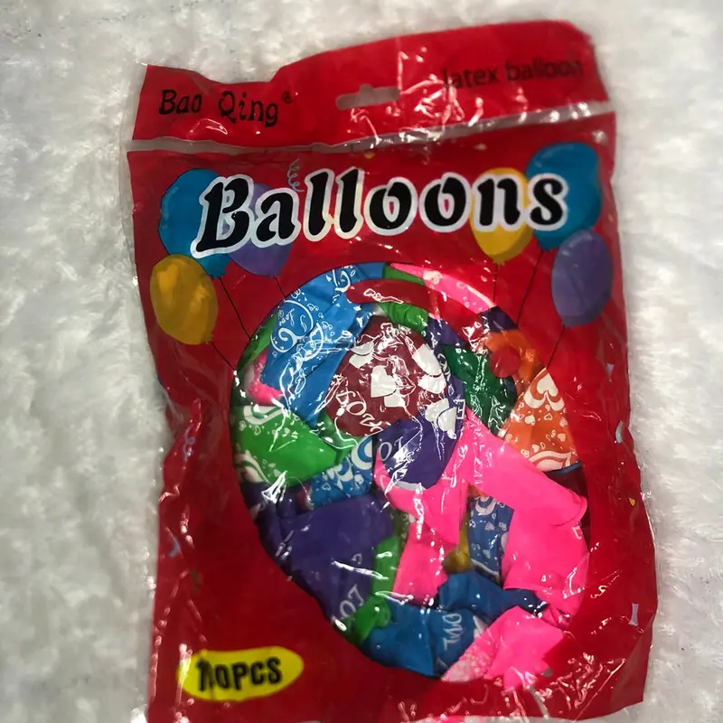 Balon polkadot bermotif 1 pack isi 100 pcs 6