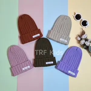 TRF Kids Kupluk Rajut Anak Bayi Premium Kualitas Ciput Rajut Anak Bayi Premium Topi OLLA Beanie Topi Rajut Anak Premium Knit Beanie by TRF Kids