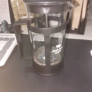 One Two Cups French Press Plunger Coffee Maker Pot - FN35