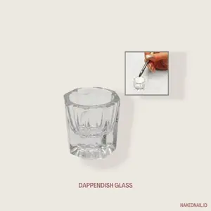 Tempat Monomer Dappendish glass tempat cairan monomer akrilik