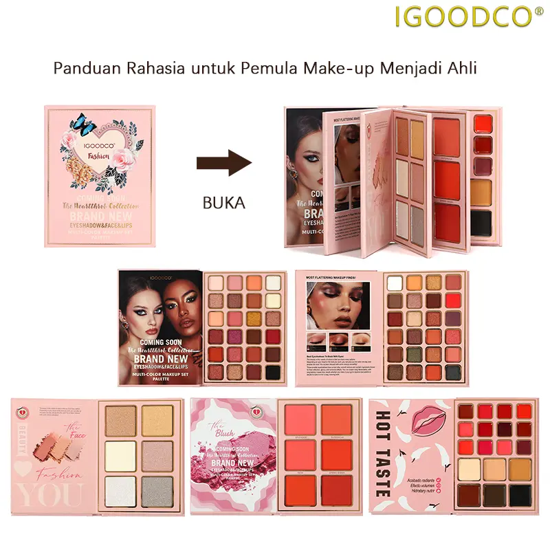 IGOODCO 78 color eye shadow board series matte flash multi-color palette Eyeshadow 2