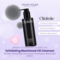 Gambar Holika Holika CLINFINITE Black Salt and Charcoal Blackhead Deep Cleansing Oil | Minyak Arang Hitam Cleanser Wajah dari Holika Holika Indonesia Kota Administrasi Jakarta Barat 1 Tokopedia