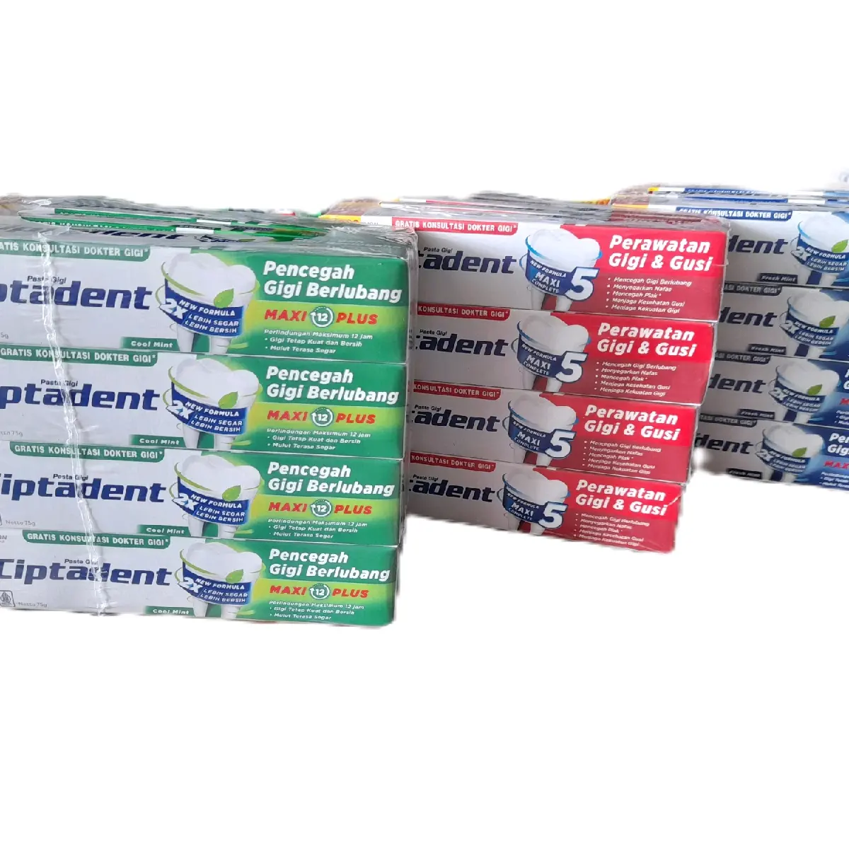 3Pcs Ciptadent Pasta Gigi 75g Mulut