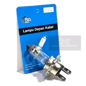 Bohlam Dop Lampu Depan H4 12v/35w Vixion Scoopy Kualitas Import
