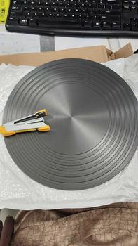 Product Review of Heat Diffuser for Gas Stove Strong Aluminium Heat Conduction Diffuser Plate Defrosting Tray Steel Gas Stove Plate Kitchenware Utensils from M** L** 1