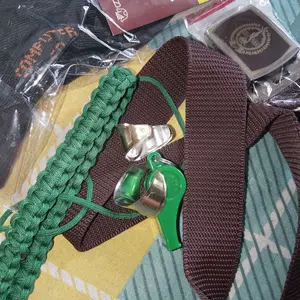Tali Kur + Peluit Pramuka Untuk SD, SMP, SMA / Tali Koor Dengan Peluit Untuk Siaga, Penggalang, Penegak