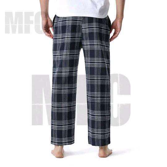 Product Introduction of Seluar Petak Slim Fit Pajama Plaid Seluar Tidur Kotak Seluar Lelaki Perempuan Seluar tido Dewasa Seluar Kain Pelikat Cotton Lengan 17