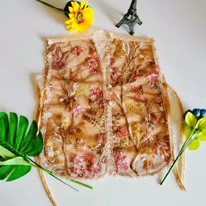 Inna Zainal Rompi Brokat Kekinian Nanas Motif Tile Polkadot Bahan Katun Tebal Aksen Renda Kancing Premium Cocok untuk Wanita Dewasa dan Anak