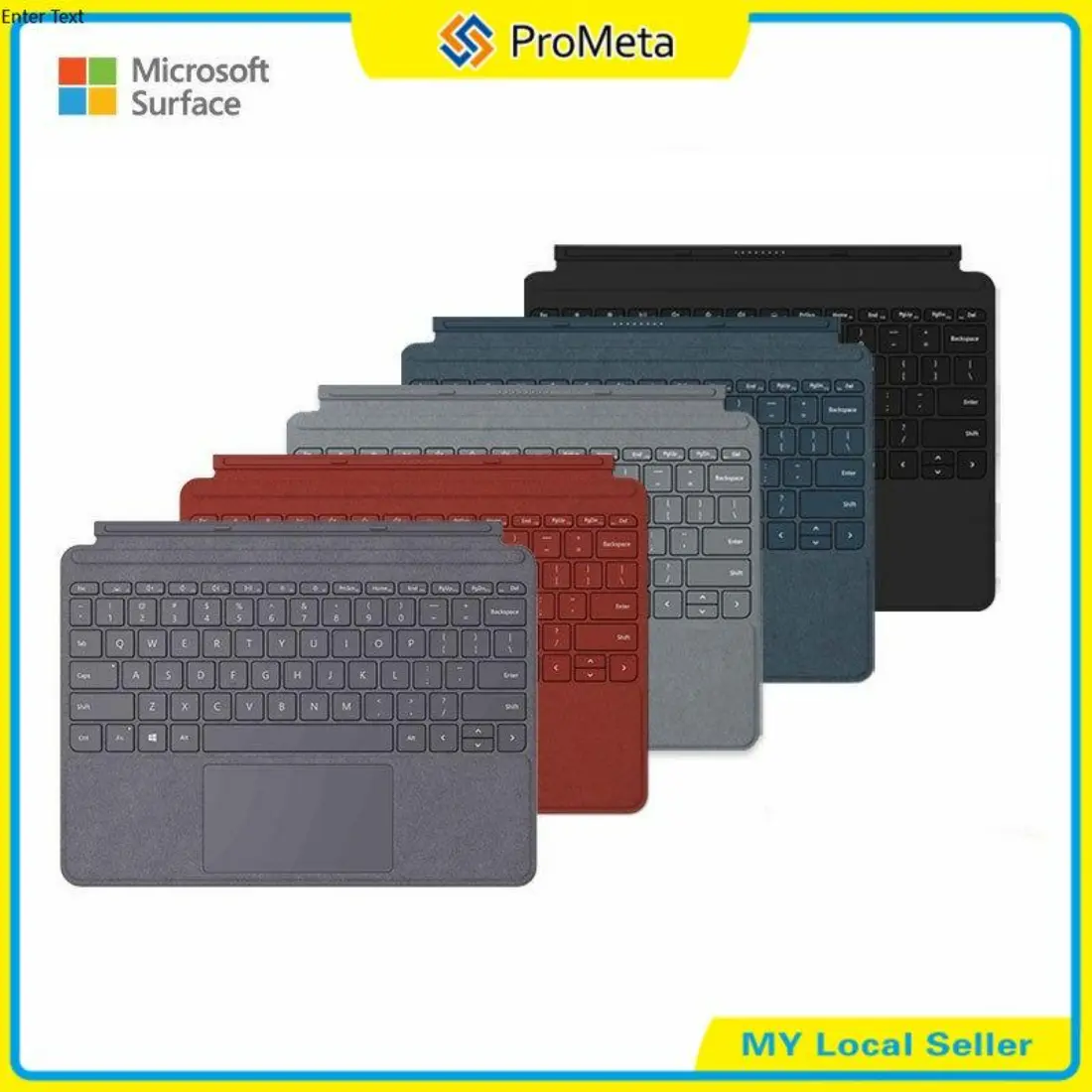 Wireless  Bluetooth Keyboard for Microsoft  type Surface Pro 7  3 4 5 6 7 Go 2/3/4 w/ Touchpad Type Cover w/  7 Colors Backlight Fidget
