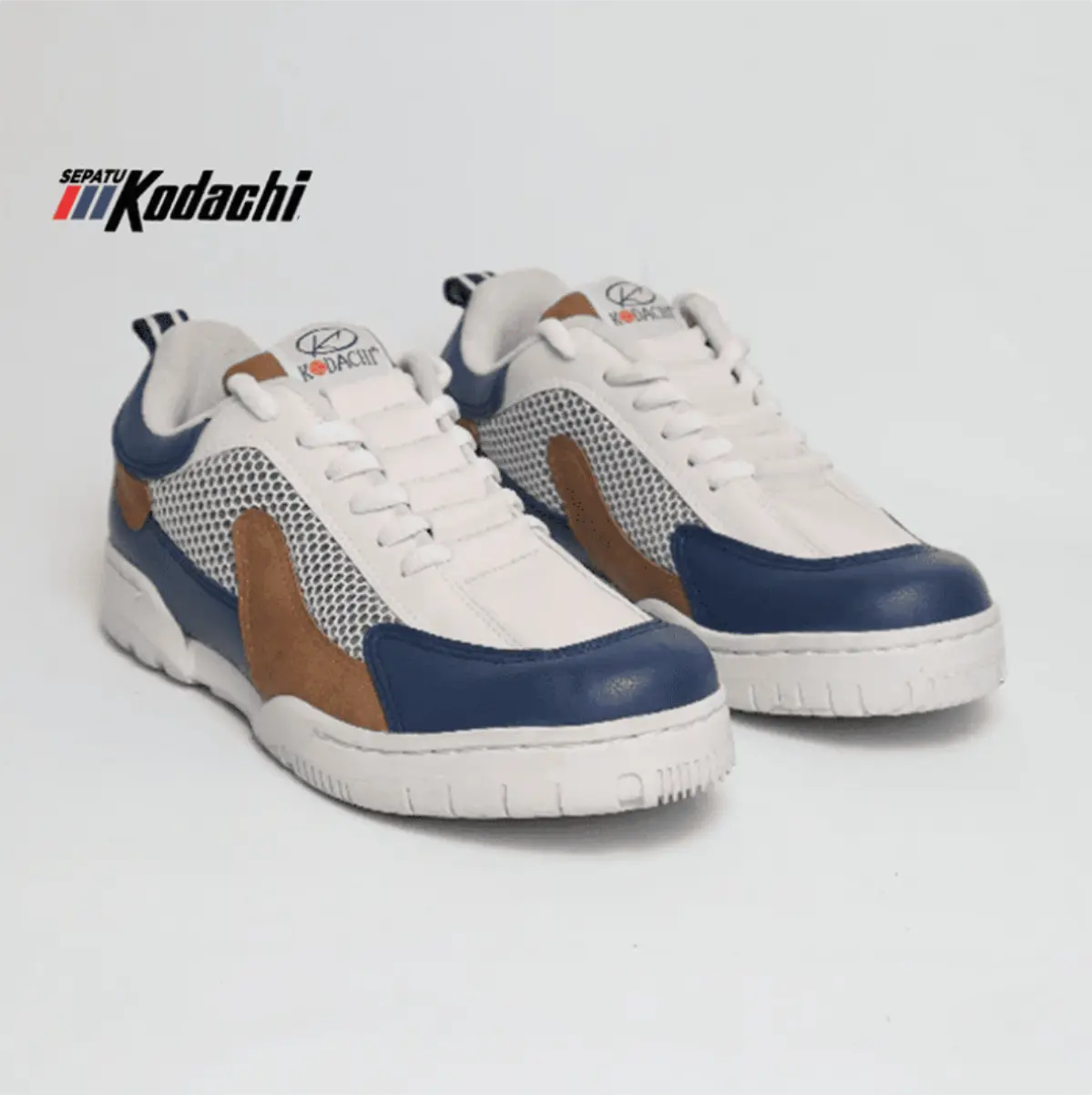 Sepatu Kodachi K2428 Blue Brown (Biru COklat)