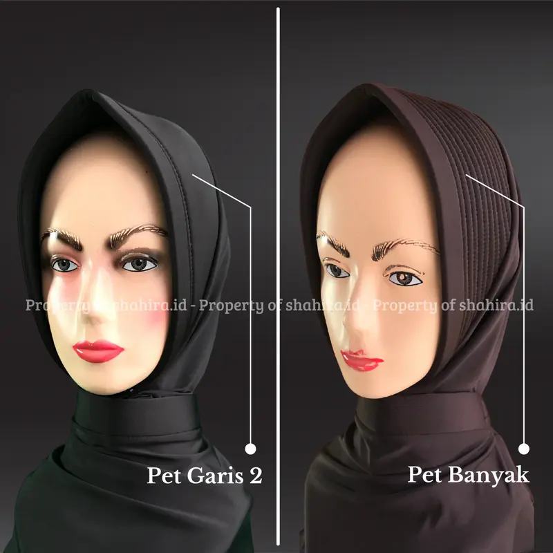 Hijab Dinas Polwan Hitam Ikat Leher Premium Jilbab Instan Olahraga Sport Pad Tumpuk Polos Anti Tembem Kerudung Muslim Cantik Nyaman tali 2025 5